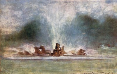 Brunnen in Versailles von Mortimer Ludington Menpes
