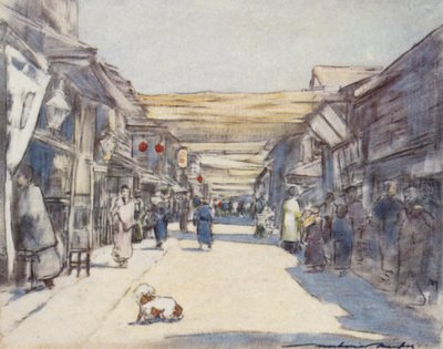 Geißblattstraße von Mortimer Ludington Menpes