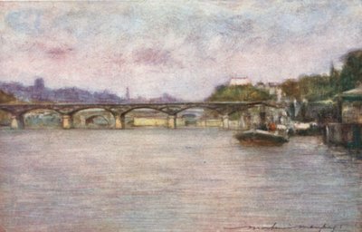 Die Pont des Arts (Später Nachmittag) von Mortimer Ludington Menpes