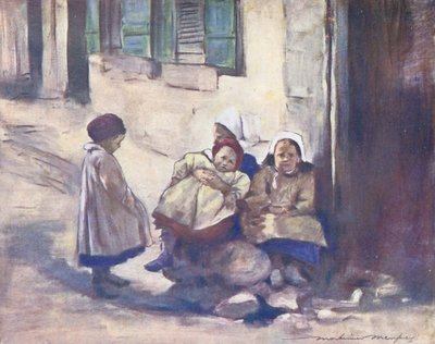 Kinder der Welt: Breton, Eine Familie von Mortimer Ludington Menpes