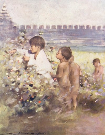 Kinder der Welt: Burmesisch, Ein Fund von Mortimer Ludington Menpes