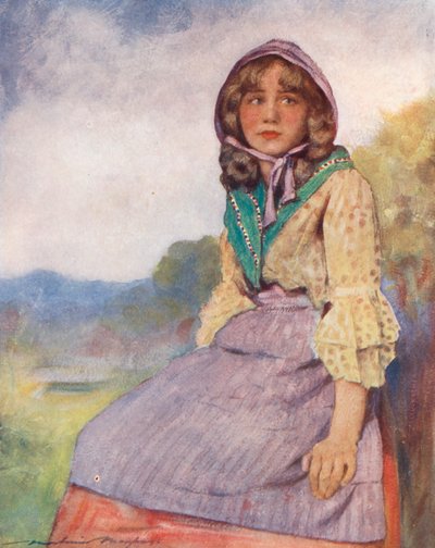 Kinder der Welt: Engländer, Landmädchen von Mortimer Ludington Menpes