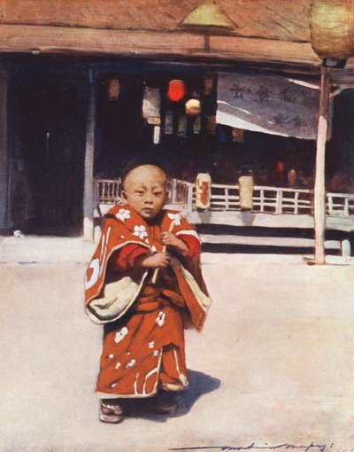 Kinder der Welt: Japanisch, Die Blume der Familie von Mortimer Ludington Menpes