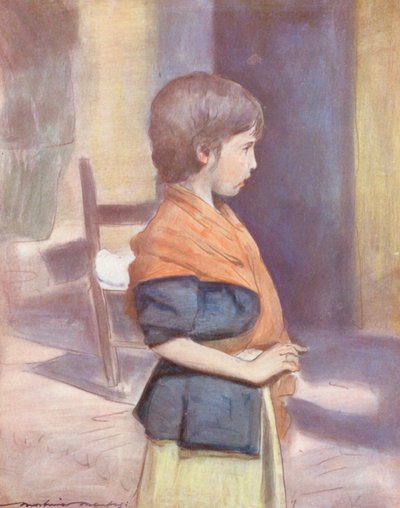 Kinder der Welt: Spanisch, in einem Hof, Sevilla von Mortimer Ludington Menpes