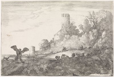 Jakob ringt mit dem Engel von Moyses van Wtenbrouck