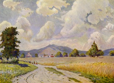 Landschaft von Mykola Burachek