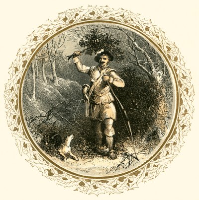 Bogenschütze von Myles Birket Foster