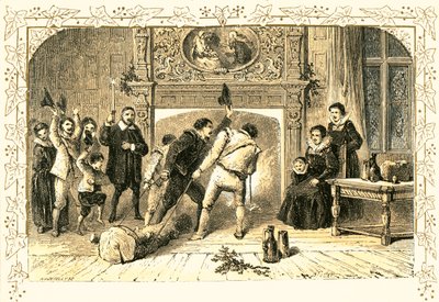 Zeremonie am Heiligabend von Myles Birket Foster