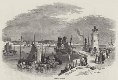 Hafen von Ramsgate von Myles Birket Foster