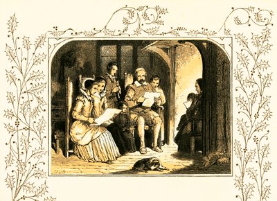 Weihnachtslieder singen von Myles Birket Foster