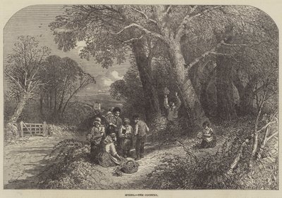 Frühling, das Land von Myles Birket Foster