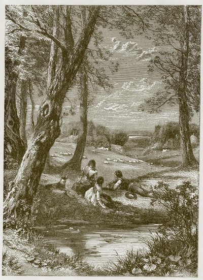 Das Lob des Landlebens von Myles Birket Foster