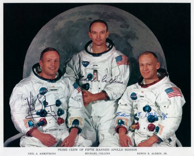 Die Besatzung von Apollo 11, 1969 von NASA Images