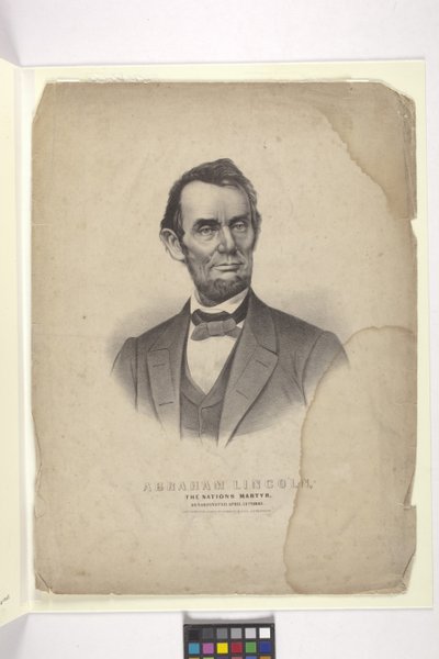 Abraham Lincoln von N. and Ives J.M. (1824 95) Currier