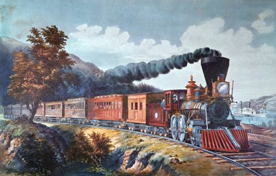 American Express Zug von Currier and Ives