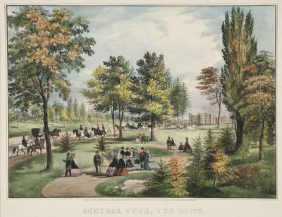 Central Park - Die Fahrt von Currier and Ives