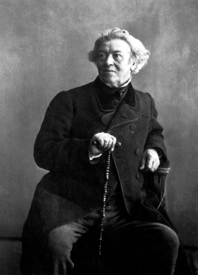 Französischer Maler Camille Corot, fotografiert von Nadar von Nadar