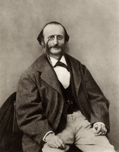 Jacques Offenbach (1819-1880) von Nadar