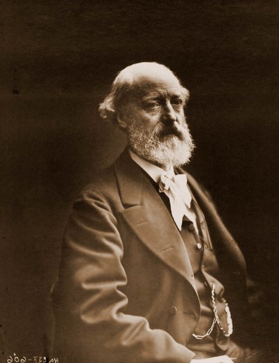 Porträt von Eugene Viollet-le-Duc (1814-1879), Architekt und Aquarellmaler 1814-1879 (Foto) von Nadar