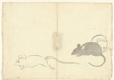 Drei Ratten von Nakamura Hochu