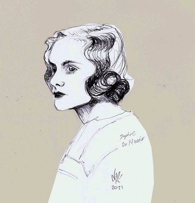 Daphne Du Maurier, 2021 von Nancy Moniz Charalambous