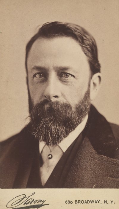 Albert Bierstadt von Napoleon Sarony