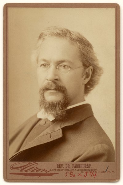Charles Henry Parkhurst von Napoleon Sarony