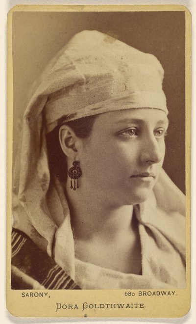 Dora Goldthwaite von Napoleon Sarony