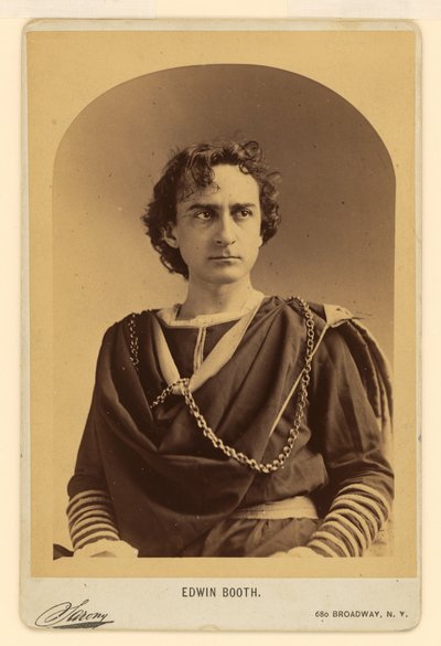 Edwin Booth von Napoleon Sarony