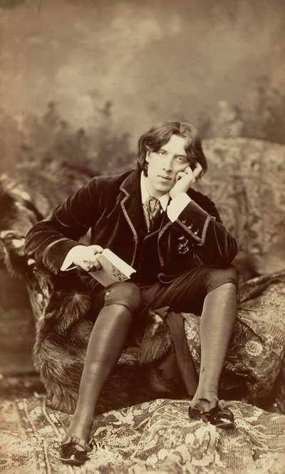 Oscar Wilde, 1882 von Napoleon Sarony