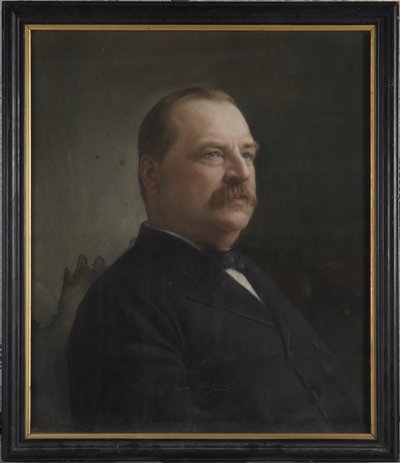 [Stephen] Grover Cleveland (1837-1908) von Napoleon Sarony
