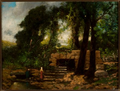 Landschaft mit Ruinen von Narcisse Virgile Diaz de la Peña