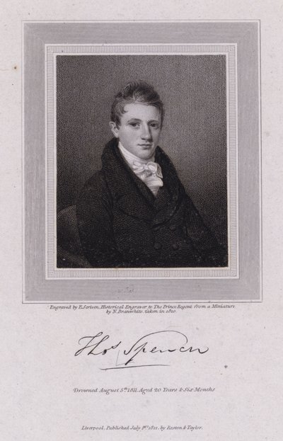 Thomas Spencer, englischer Kongregationalist von Nathan Cooper Branwhite