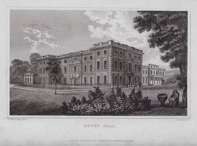Newby Hall von Nathaniel (after) Whittock