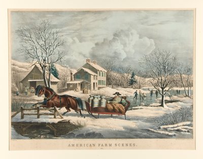 Amerikanische Bauernhofszenen./ Nr.4 von Nathaniel Currier