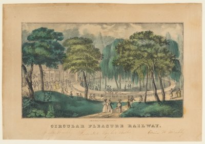 Rundbahn der Vergnügung von Nathaniel Currier