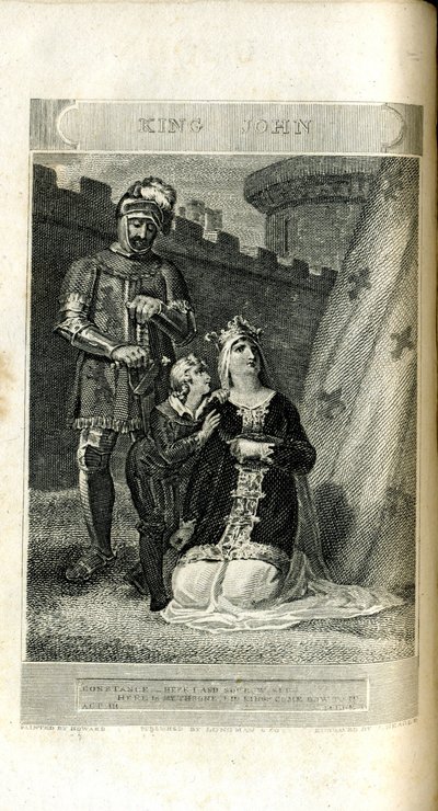 König Johann von William Shakespeare. Aufgeführt im Covent Garden am Samstag, den 20. April 1811 von Neagle