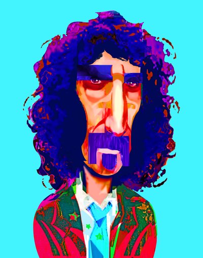 Frank Zappa, 2021 von Neale Osborne