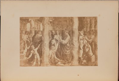 Petrus und Johannes heilen den Lahmen am Schönen Tor des Tempels von Negretti and Zambra