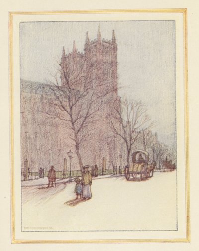 Westminster Abbey von Nelson Dawson
