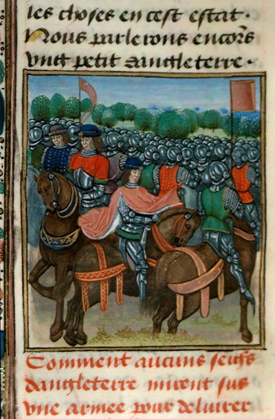 Rebellion gegen Heinrich IV aus Buch IV der 
