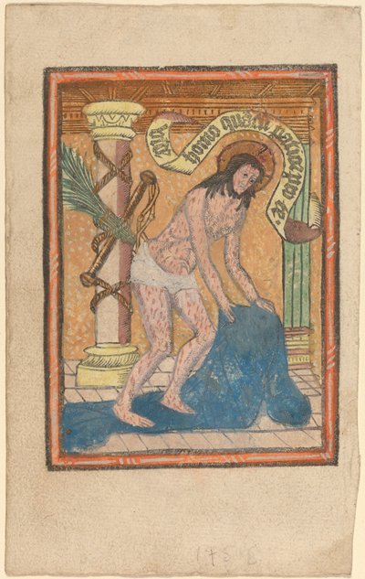 Der Schmerzensmann von Netherlandish or French 15th Century