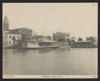 Ansicht des Hafens von Lido von Neue Photographische Gesellschaft