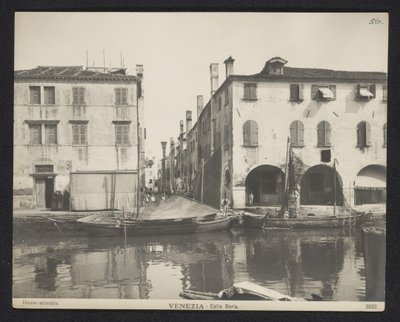 Ansicht einer Straße in Venedig von Neue Photographische Gesellschaft