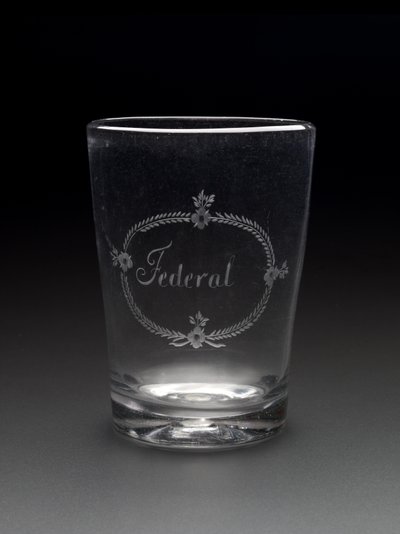 Becher, ca. 1788-1795 von New Bremen Glass Manufactory