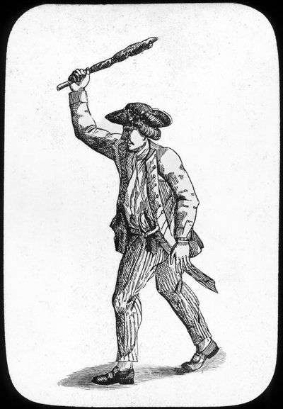 Britischer Matrose mit einem Knüppel, 1779 von Newton and Co