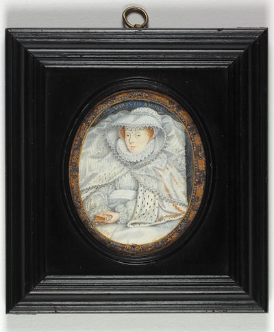 Eine Dame, traditionell als Maria Stuart identifiziert von Nicholas Hilliard