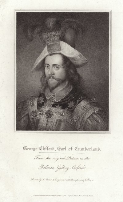 George Clifford, Earl of Cumberland von Nicholas Hilliard