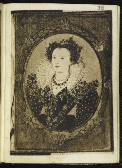 Königin Elisabeth I. (Miniatur) von Nicholas Hilliard