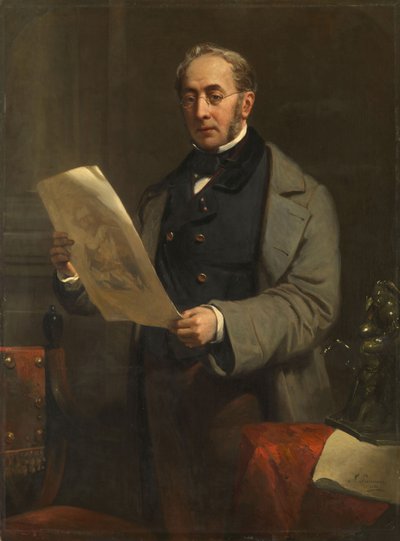 Porträt von Jacob de Vos Jacobszoon von Nicholas Pieneman